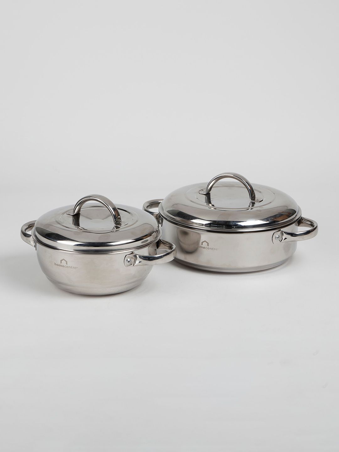 Home Centre Set Of 2 Solid Serving Casserole With Lid Price in India