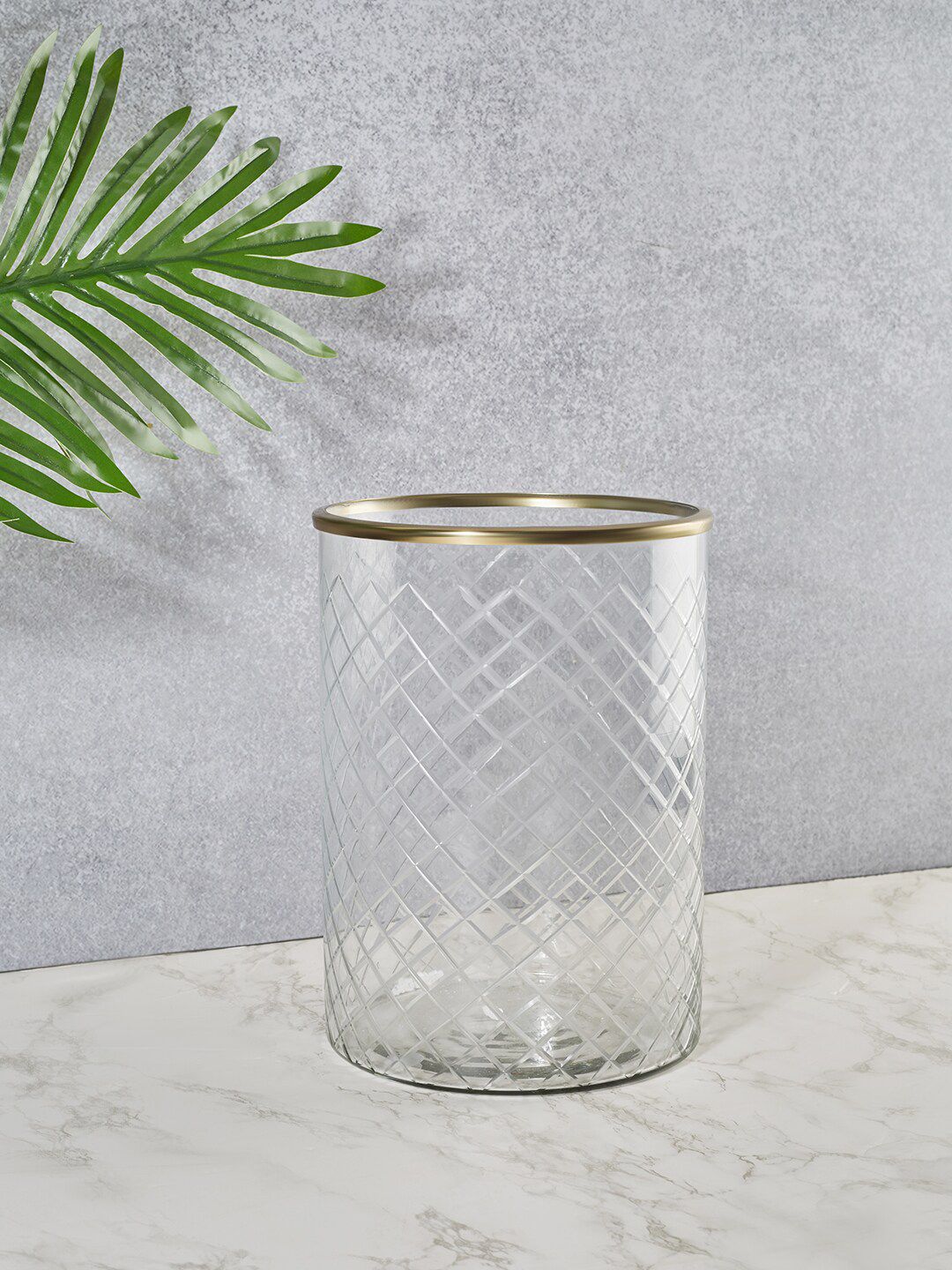 HomeTown Textured Glass Tumbler Price in India