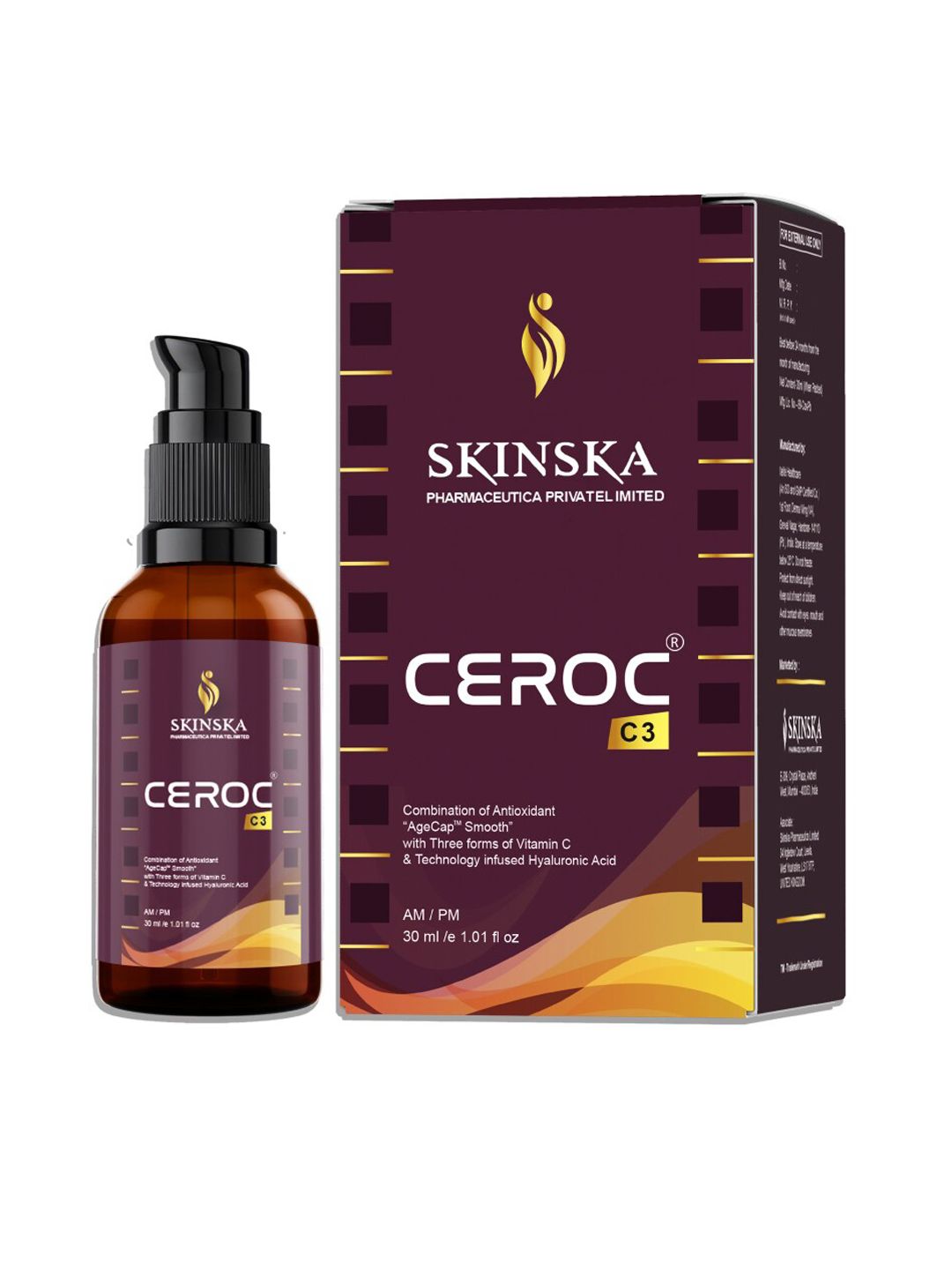 Buy CEROC C3 Vitamin C Face Serum 30ml - Serum and Gel for Unisex