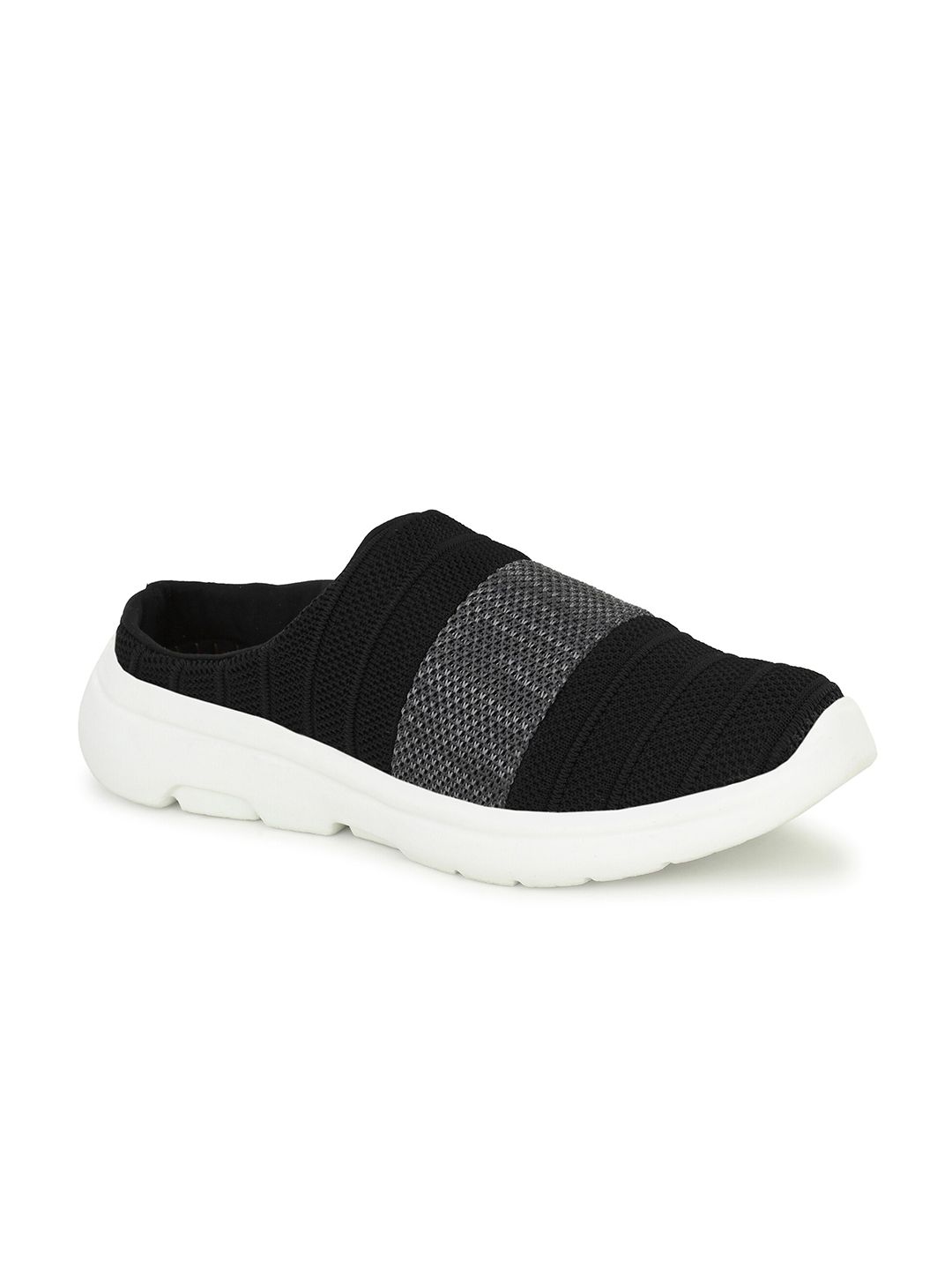 Yuuki Women Black Mesh Walking Non-Marking Shoes Price in India