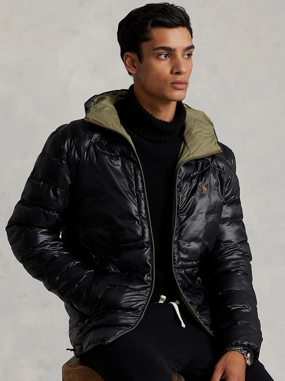 Buy Polo Ralph Lauren Men Reversible Padded Jacket - Jackets for