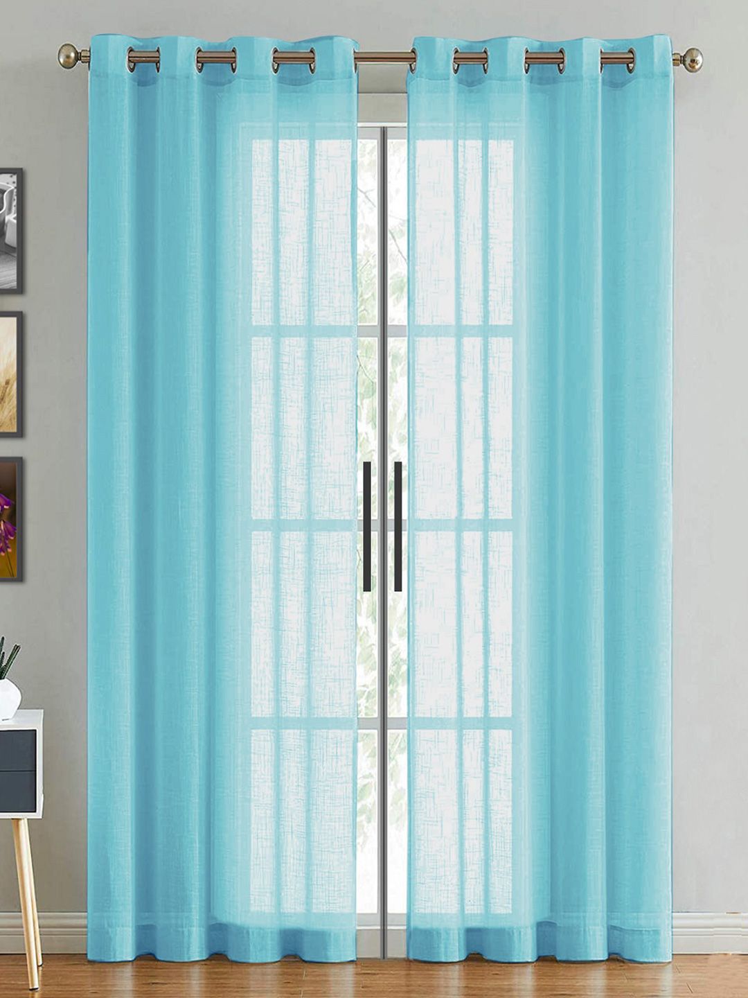 HOMEMONDE HOMEMONDE Celeste Sheer Door Curtain