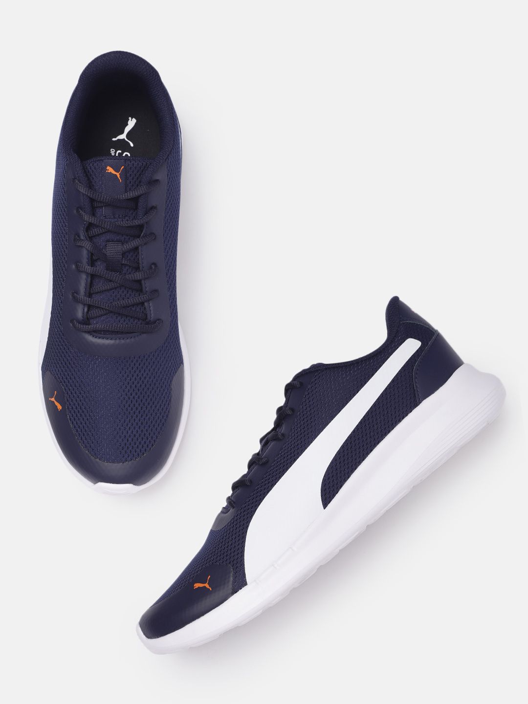 Puma Unisex Navy Blue Cave V3 Sneakers Price in India