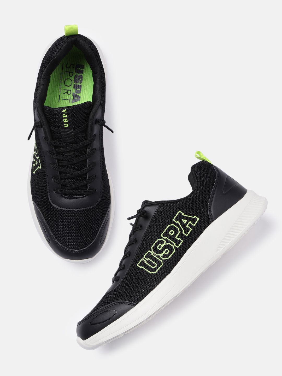 U.S. Polo Assn. Black ARILL Walking Shoes