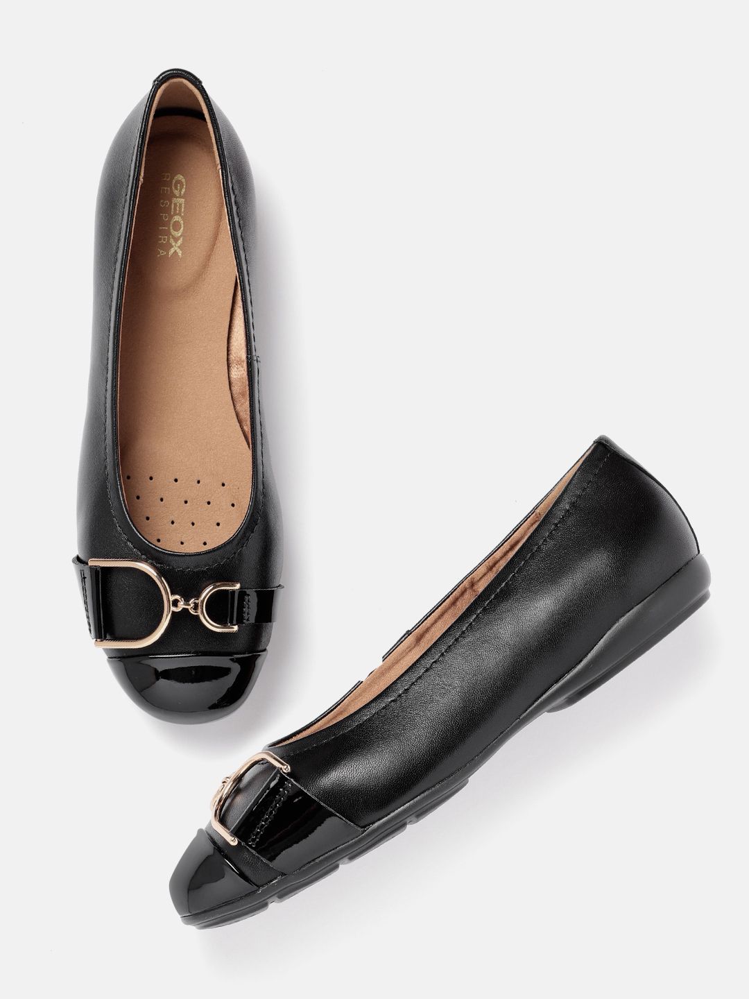 Geox Leather Ballerinas Flats