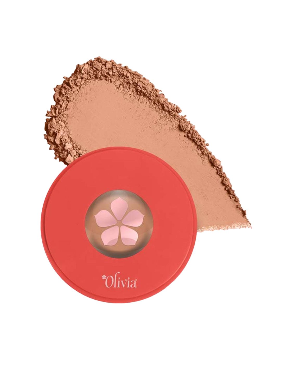 Olivia SkinSync Pan Cake Long-Lasting & Weightless Compact - 30g - Creamy Maple 27