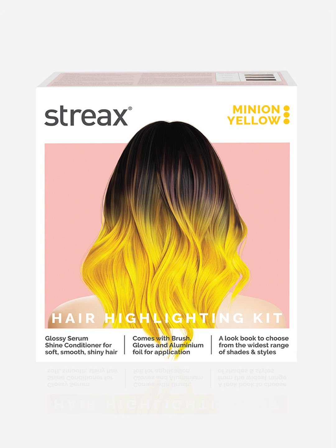 Streax DIY Application Hair Highlighting Kit - Minion Yellow