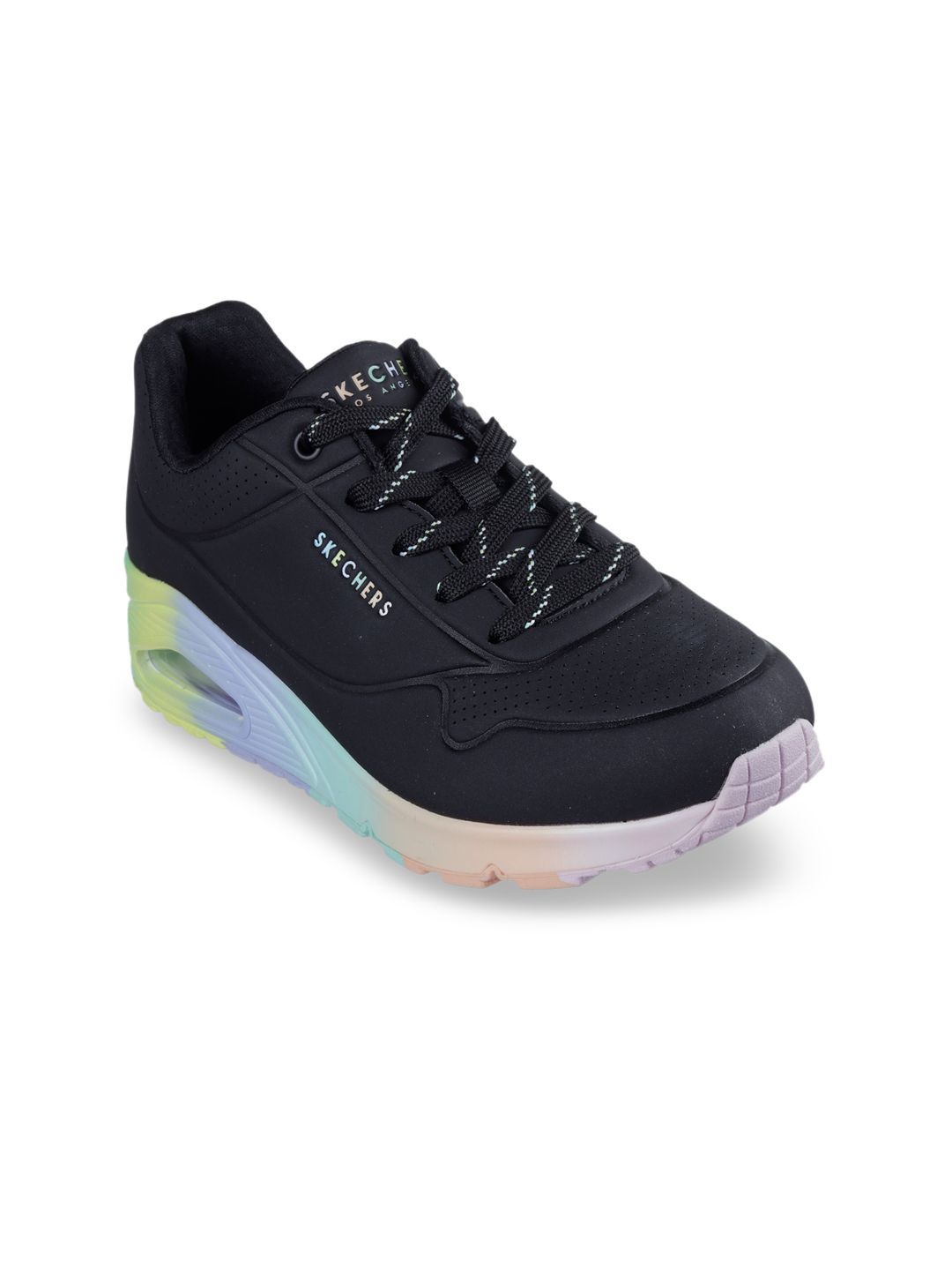 Skechers Uno - Rainbow Souls Women Mid-Top Casual Shoes