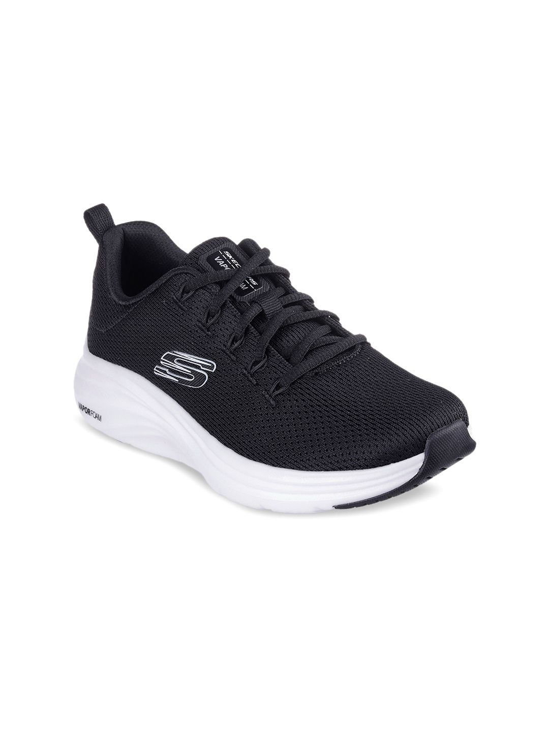 Skechers Vapor Foam-Cheerful Times Women Mid-Top Lace-Up Casual  Shoes