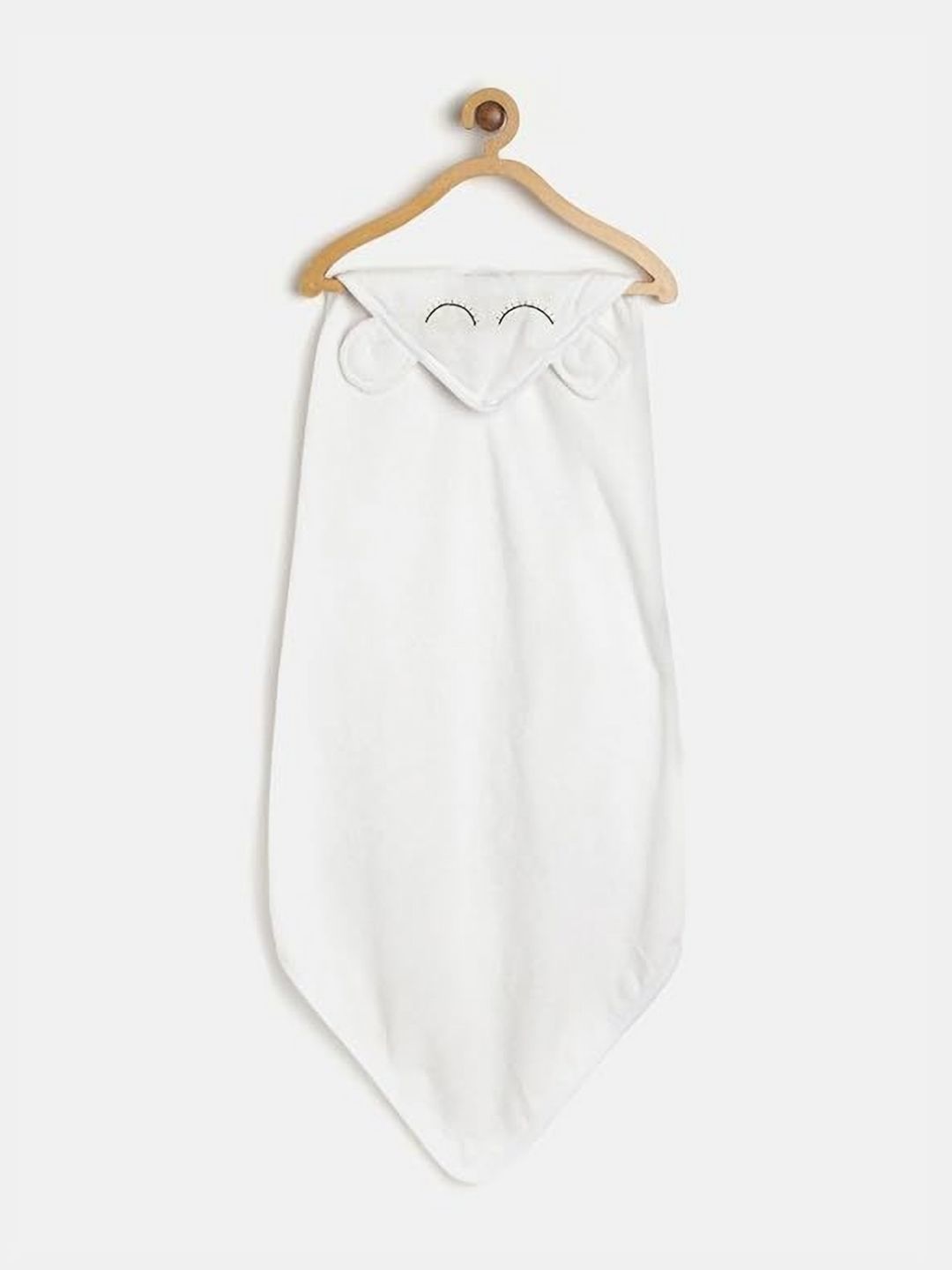 BforBlossom White & Black 1 Cotton 500 GSM Bath Towel