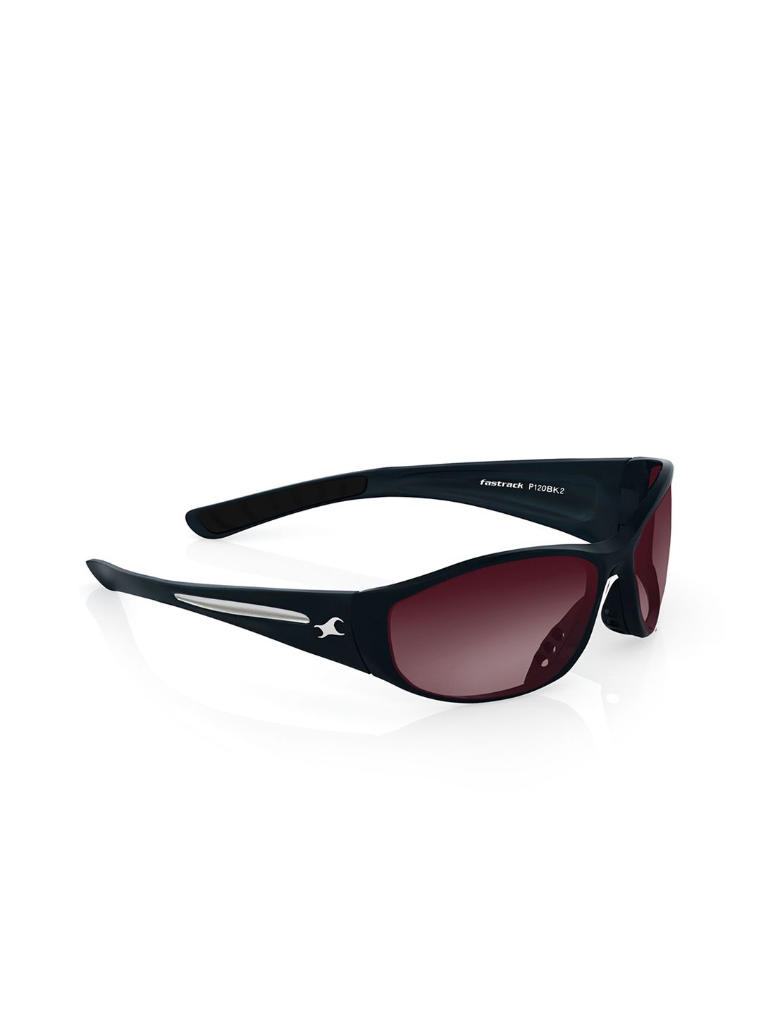 Fastrack Men Sports Sunglasses with UV Protected Lens P120BK2V