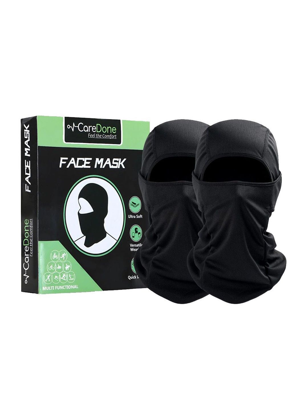 CareDone Men Cotton Fabric Bike Riding Washable Reusable Dust Protection Cover Face Mask