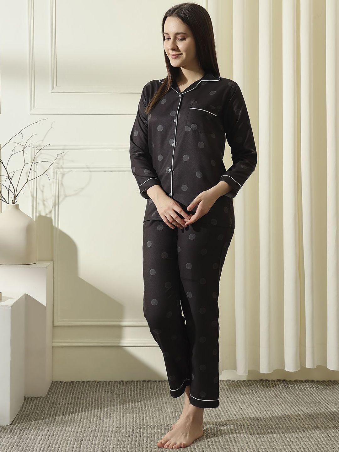 House of Comfort Women Printed Night suit