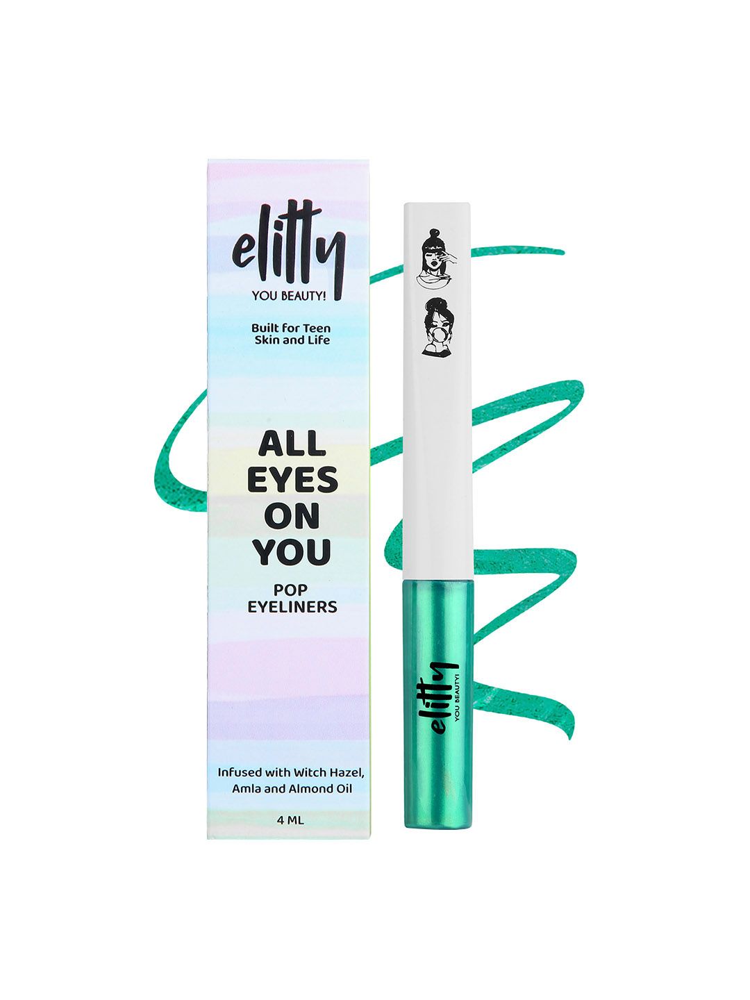 Elitty All Eyes On You Metallic Metallic Pop Eyeliner 4 ml - Power Move