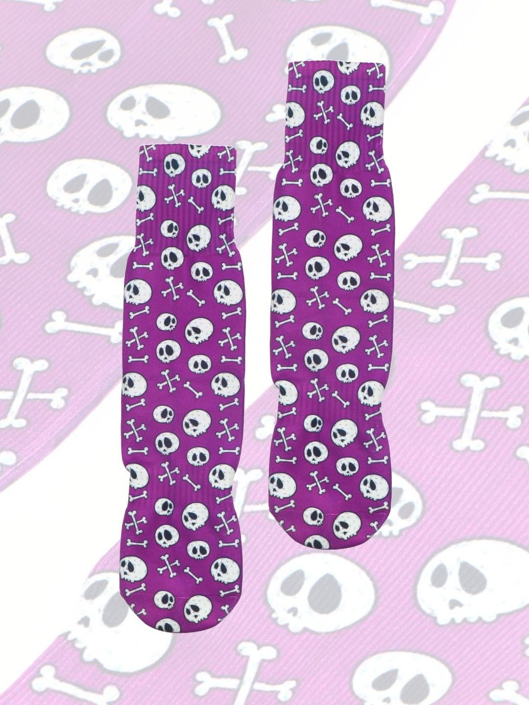 The Boring Socks Patterned Calf-Length Socks