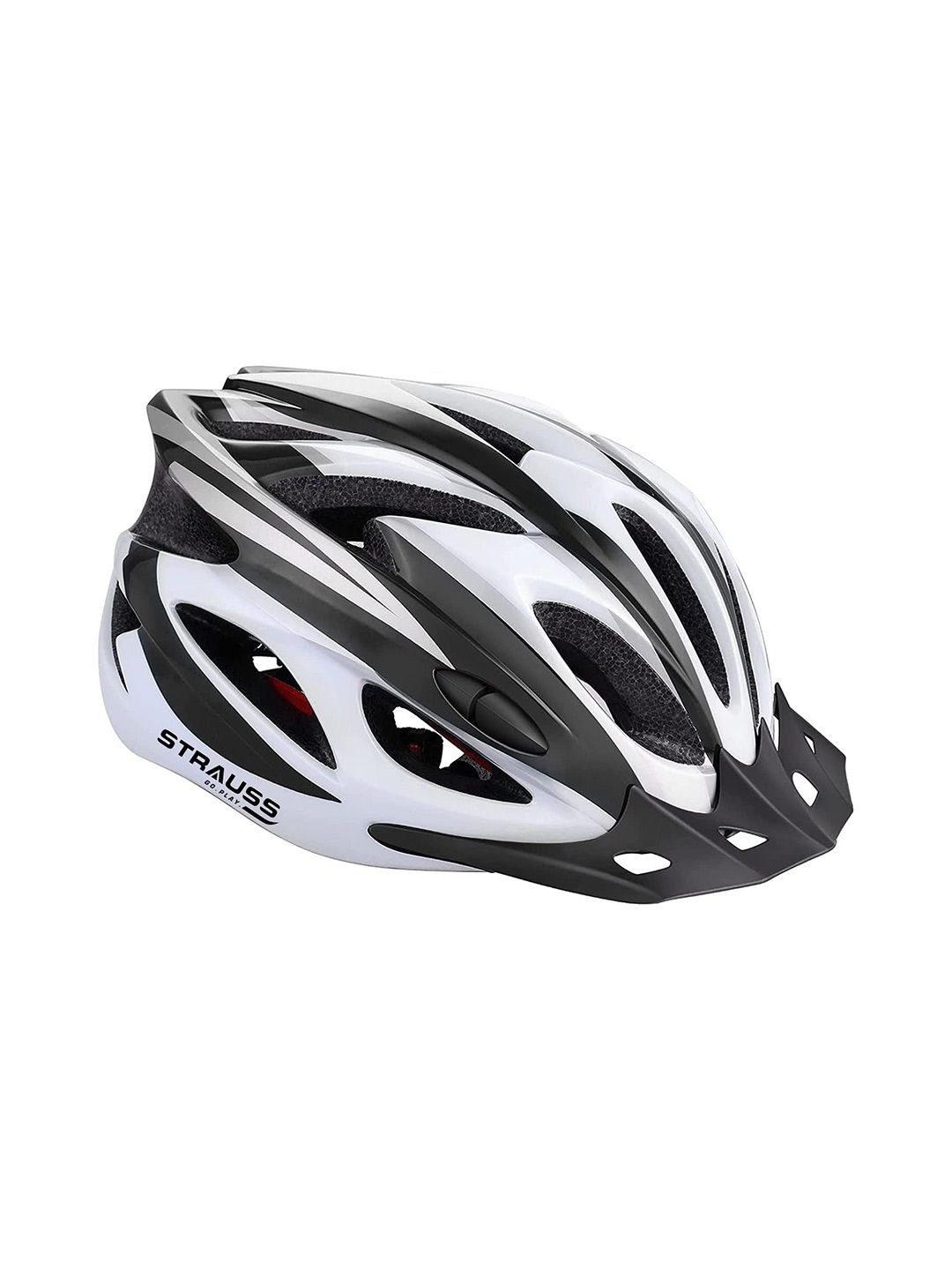 STRAUSS Cushioned Adjustable Safety Cycling Helmet