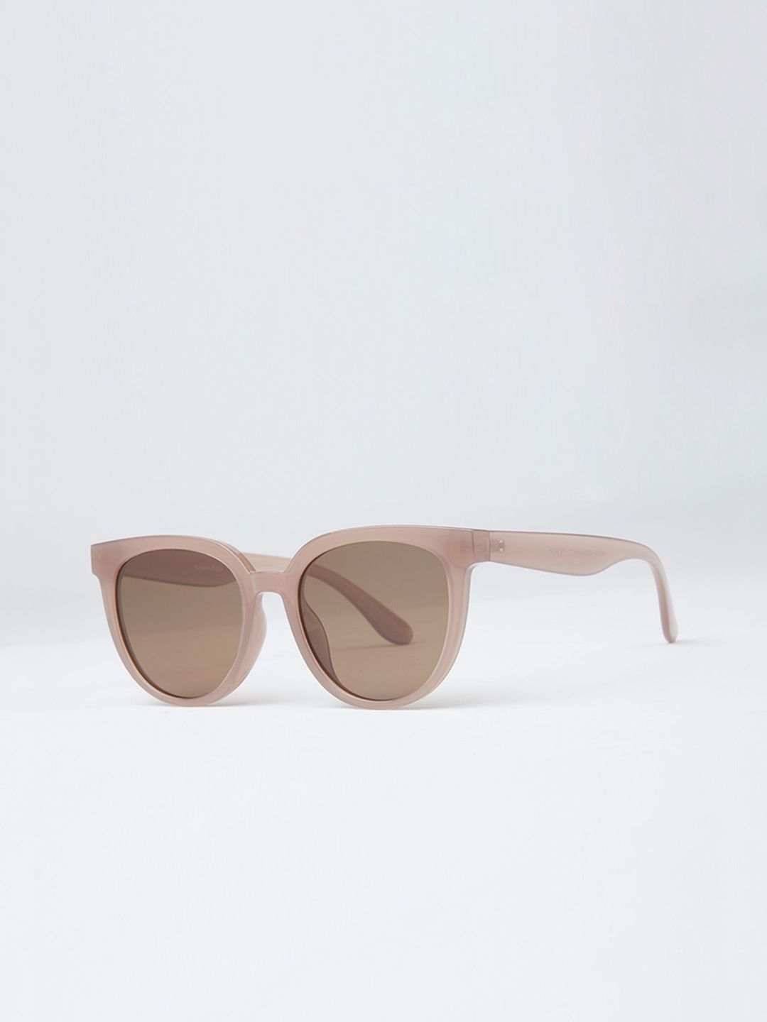 Banana Club Unisex Oval Sunglasses BVP9494-Light Beige