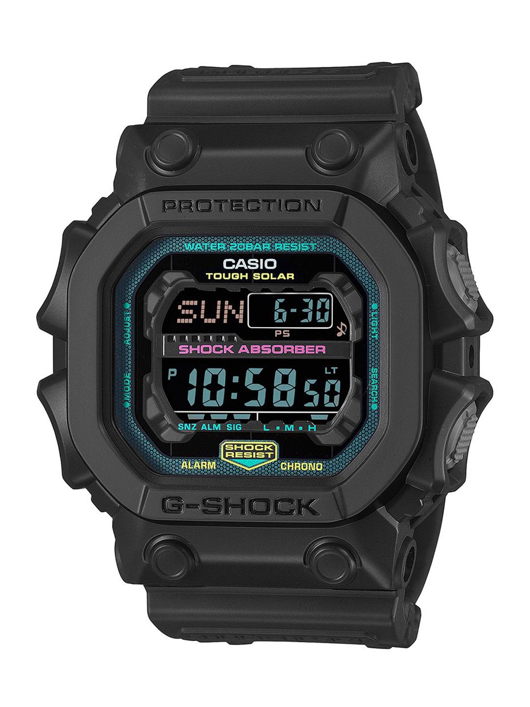 Buy CASIO Men G-Shock GX-56BB-1SDR Digital Dial Black Resin Strap