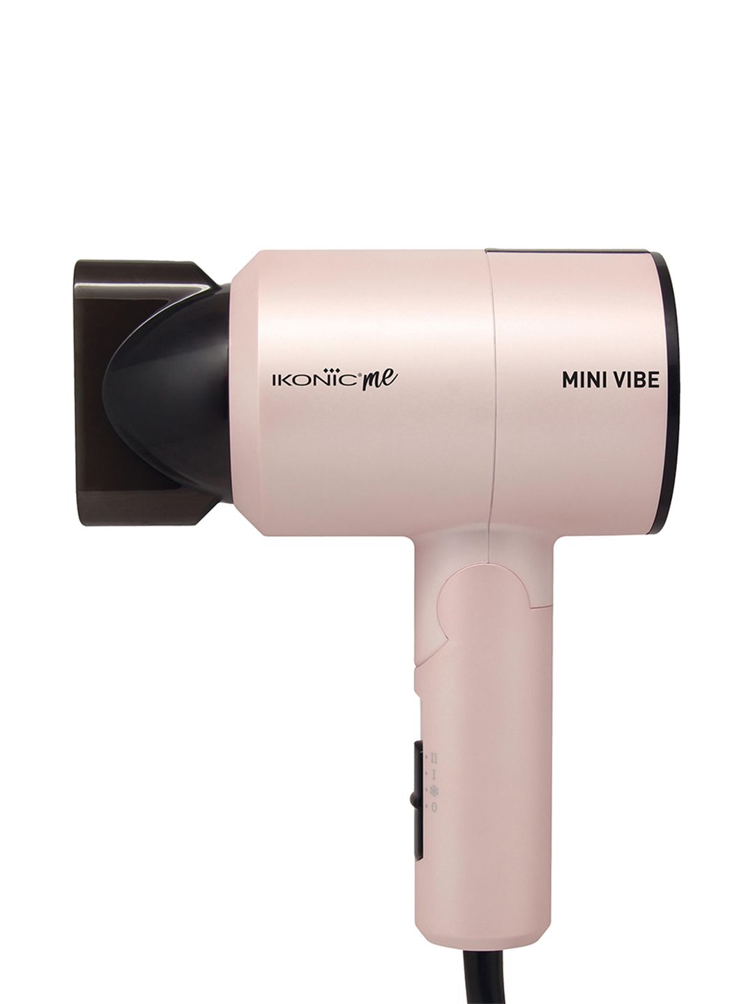 Ikonic Me Mini Vibe Hair Dryer with Overheat Protection System & Foldable Handle - Pink
