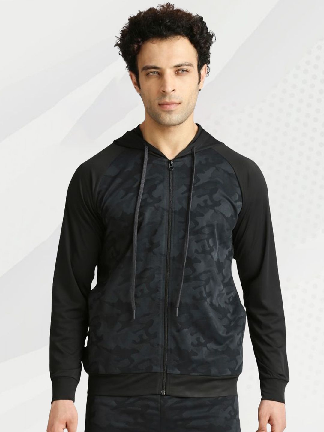 playR Men Camouflage Lightweight Jacket