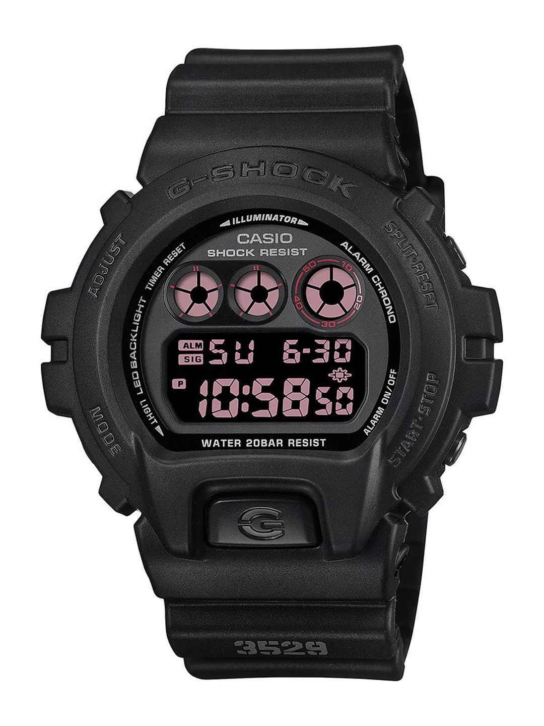 Buy CASIO G-Shock Men Black Dial Basic Watch DW-6900BB-1DR - G688