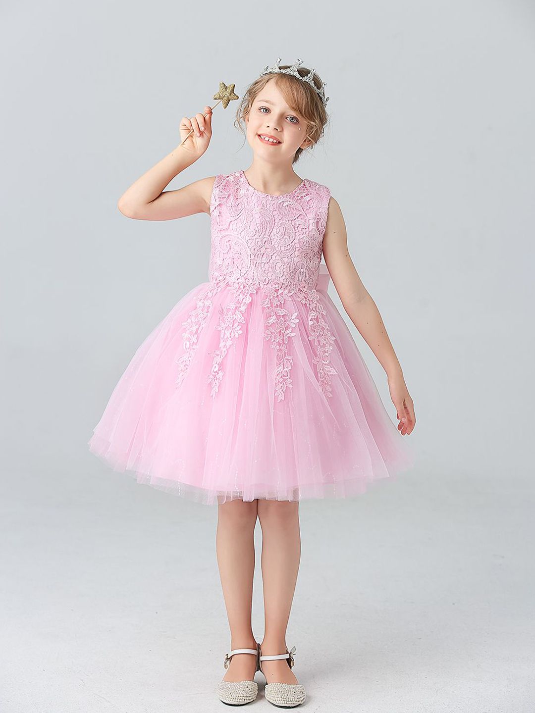 JC SPARKLE Fit & Flare Dress