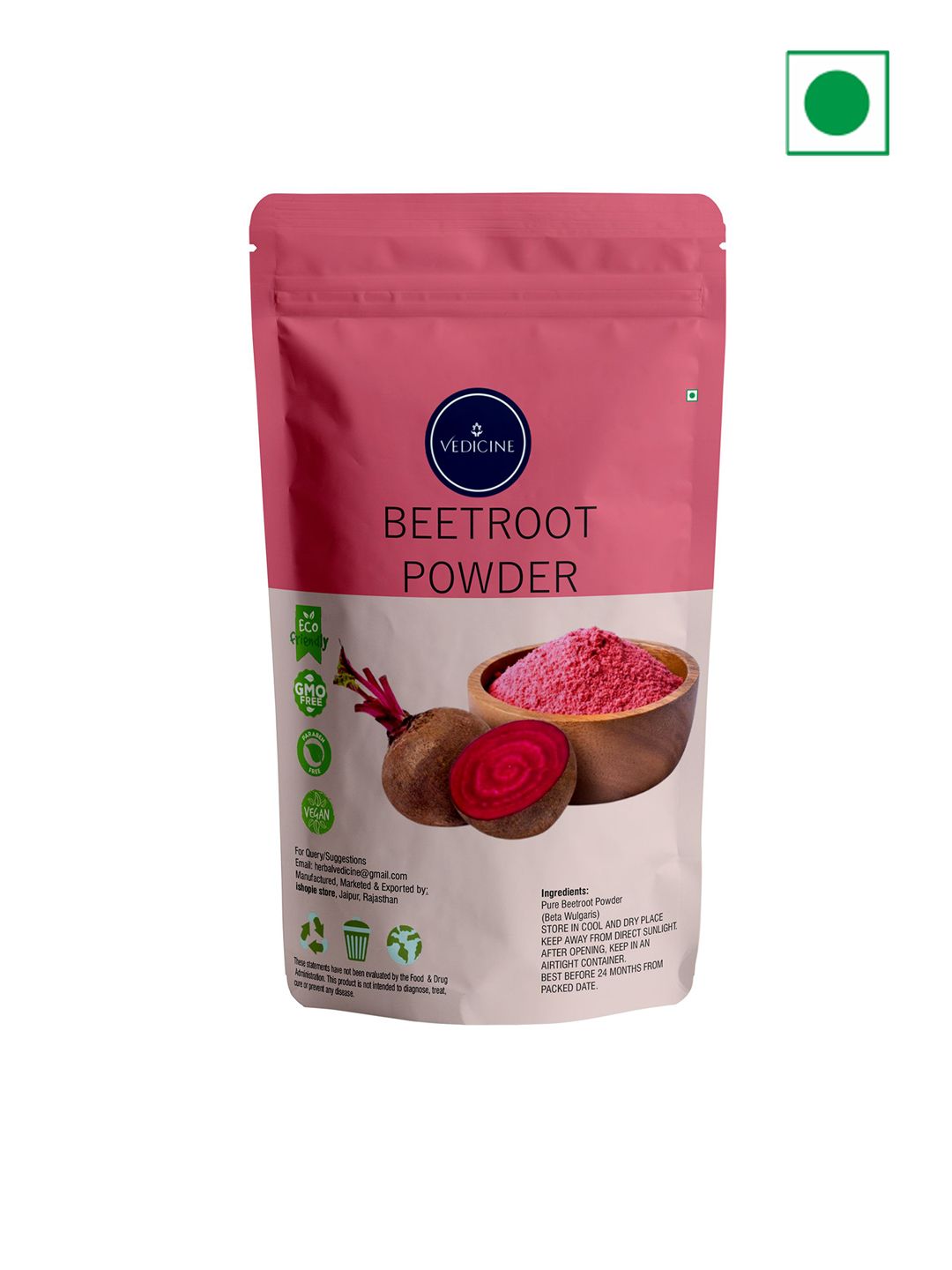 VEDICINE Beetroot Powder Face Pack 150 g