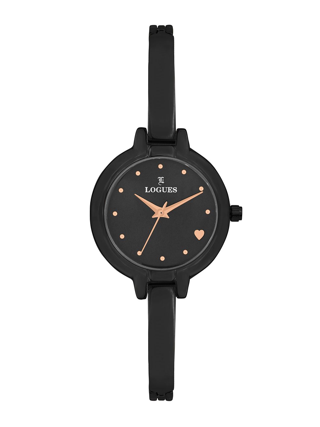 L LOGUES L LOGUES Women Brass Dial & Bracelet Style Straps Analogue Watch L E-797 NM-03