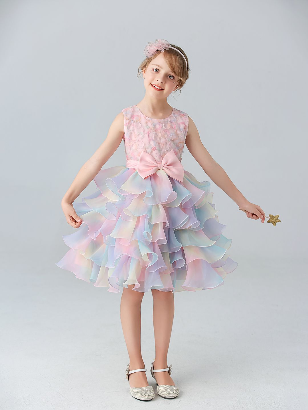 JC SPARKLE Fit & Flare Dress