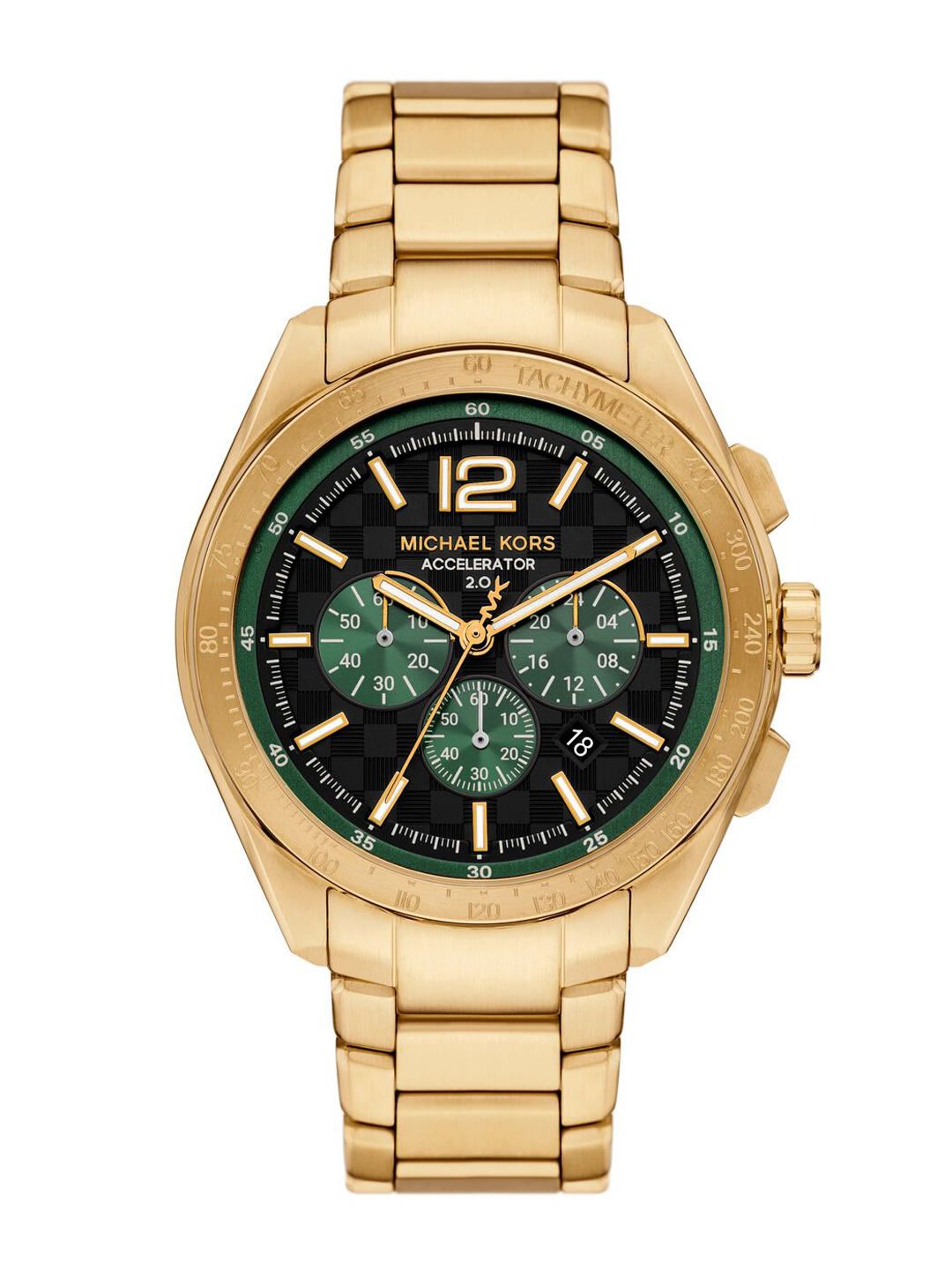 Buy Michael Kors Men Dial & Stainless Steel Straps Analogue
