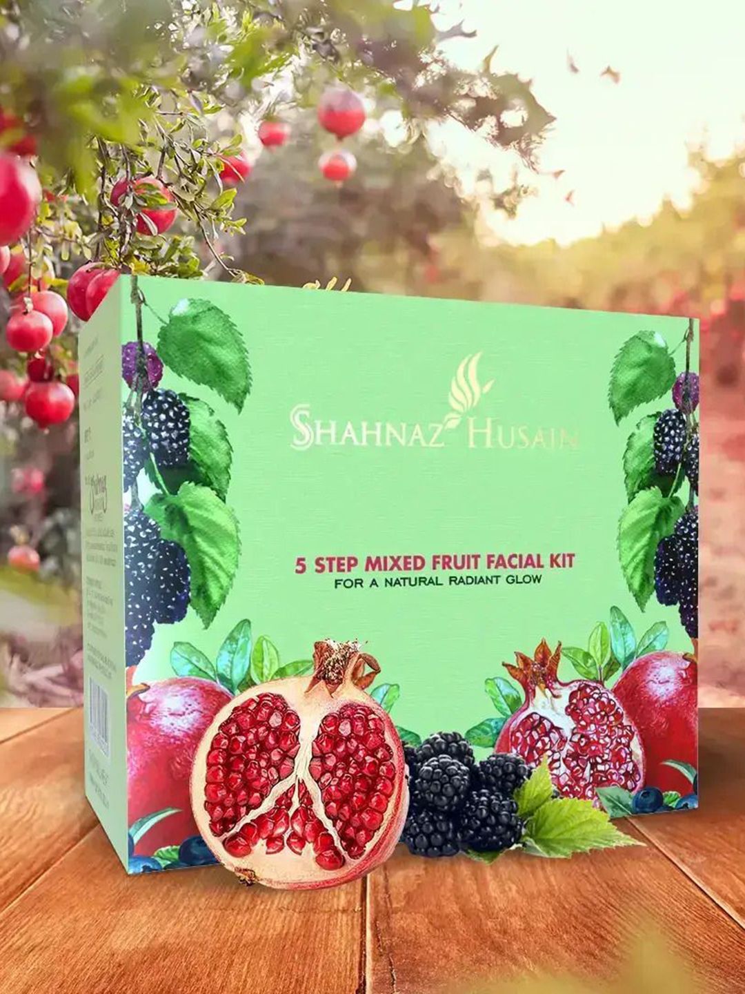 Shahnaz Husain 5 Step Mixed Fruit Facial Kit-10g each