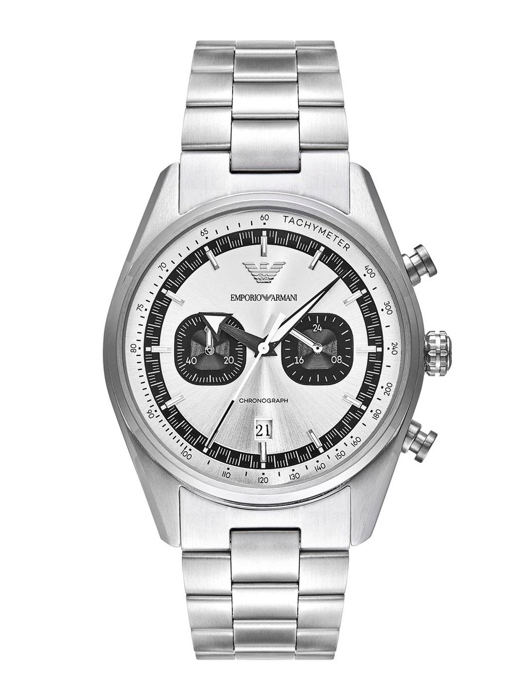 Emporio Armani Emporio Armani Men Dial & Stainless Steel Straps Analogue Watch AK_AR11636