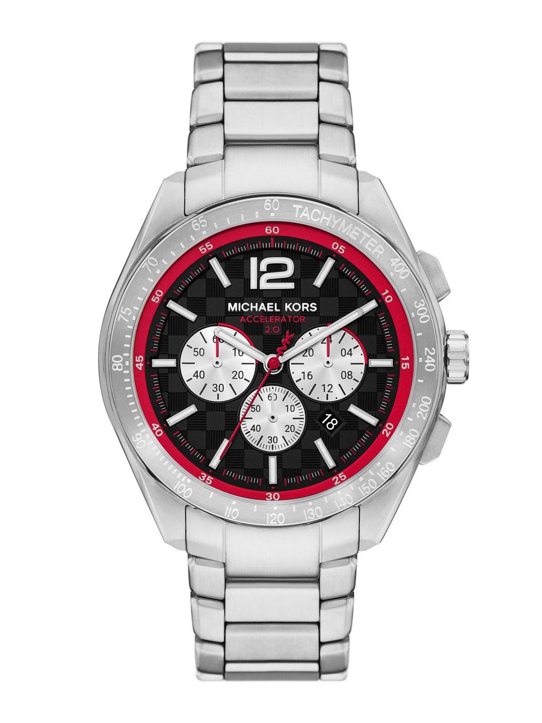 Michael Kors Michael Kors Men Dial & Stainless Steel Straps Analogue Watch AK_MK9176