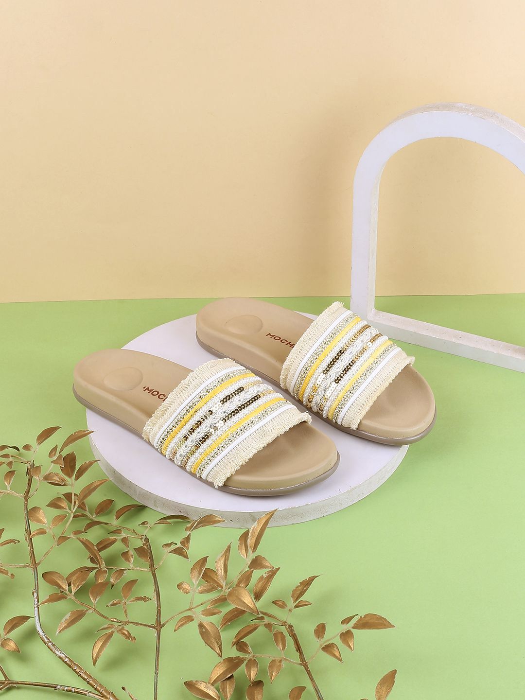 Mochi Women Mules Flats