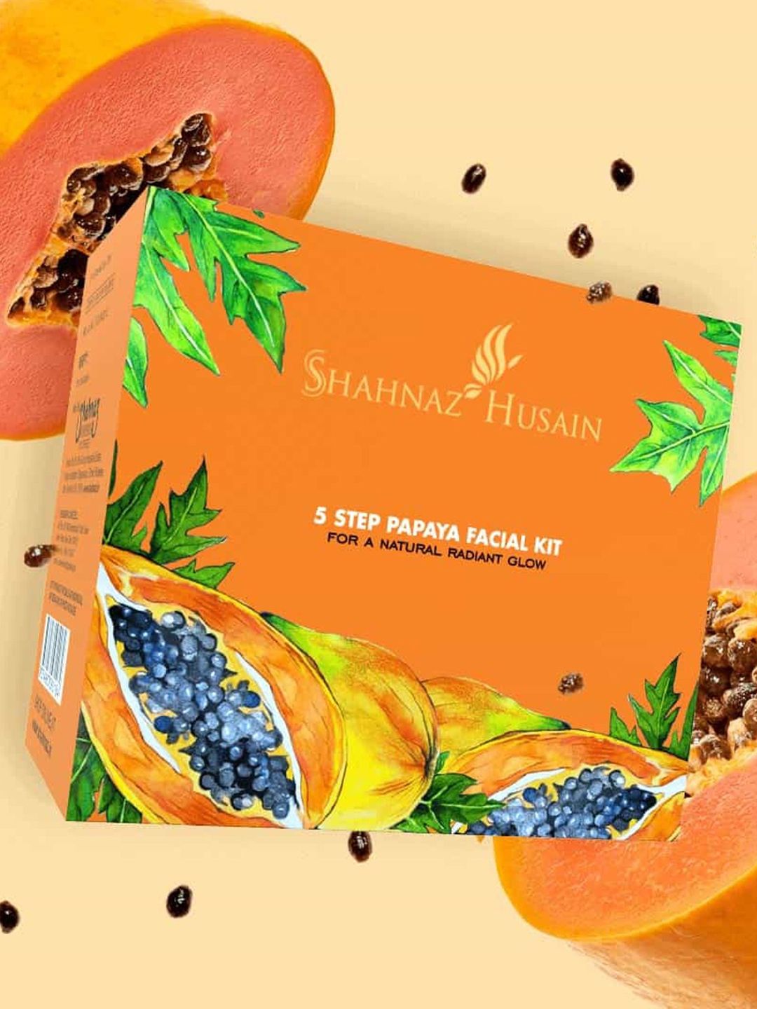 Shahnaz Husain 5 Step Papaya Facial Kit - 50g