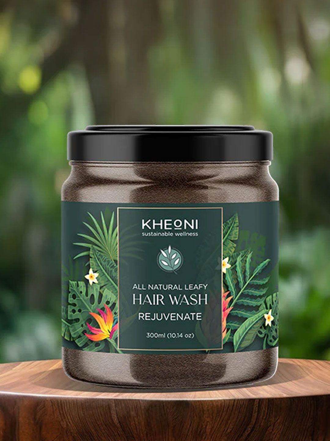 Kheoni All Natural Leafy Hair Wash Rejuvenate- 300ml