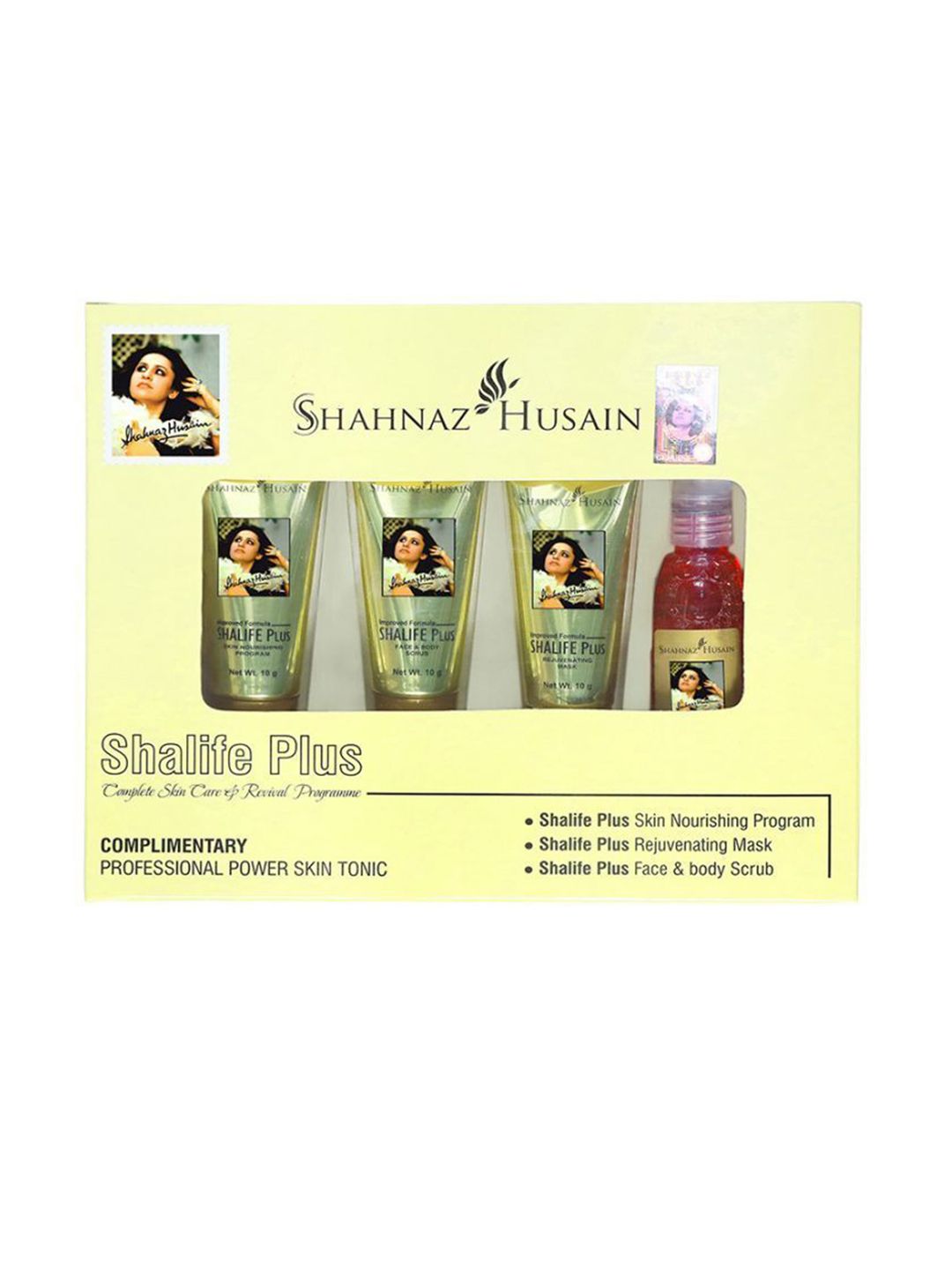 Shahnaz Husain Shalife Plus Complete Skin Care & Revival Program Facial Kit