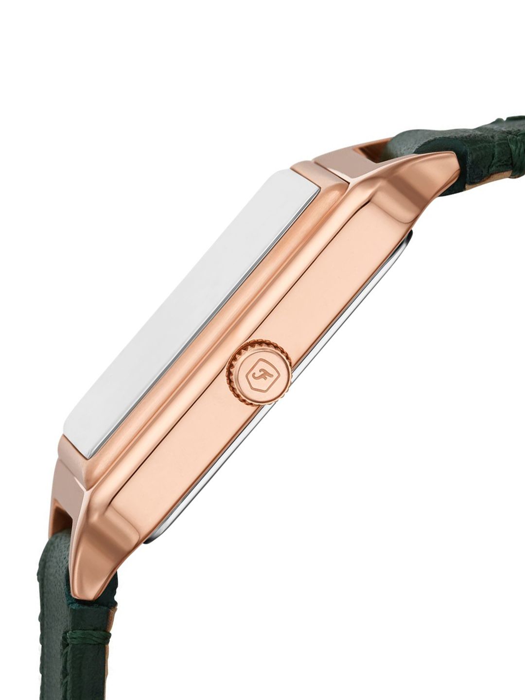 Embellished Dial & Leather Straps Analogue Watch AK_ES5366
