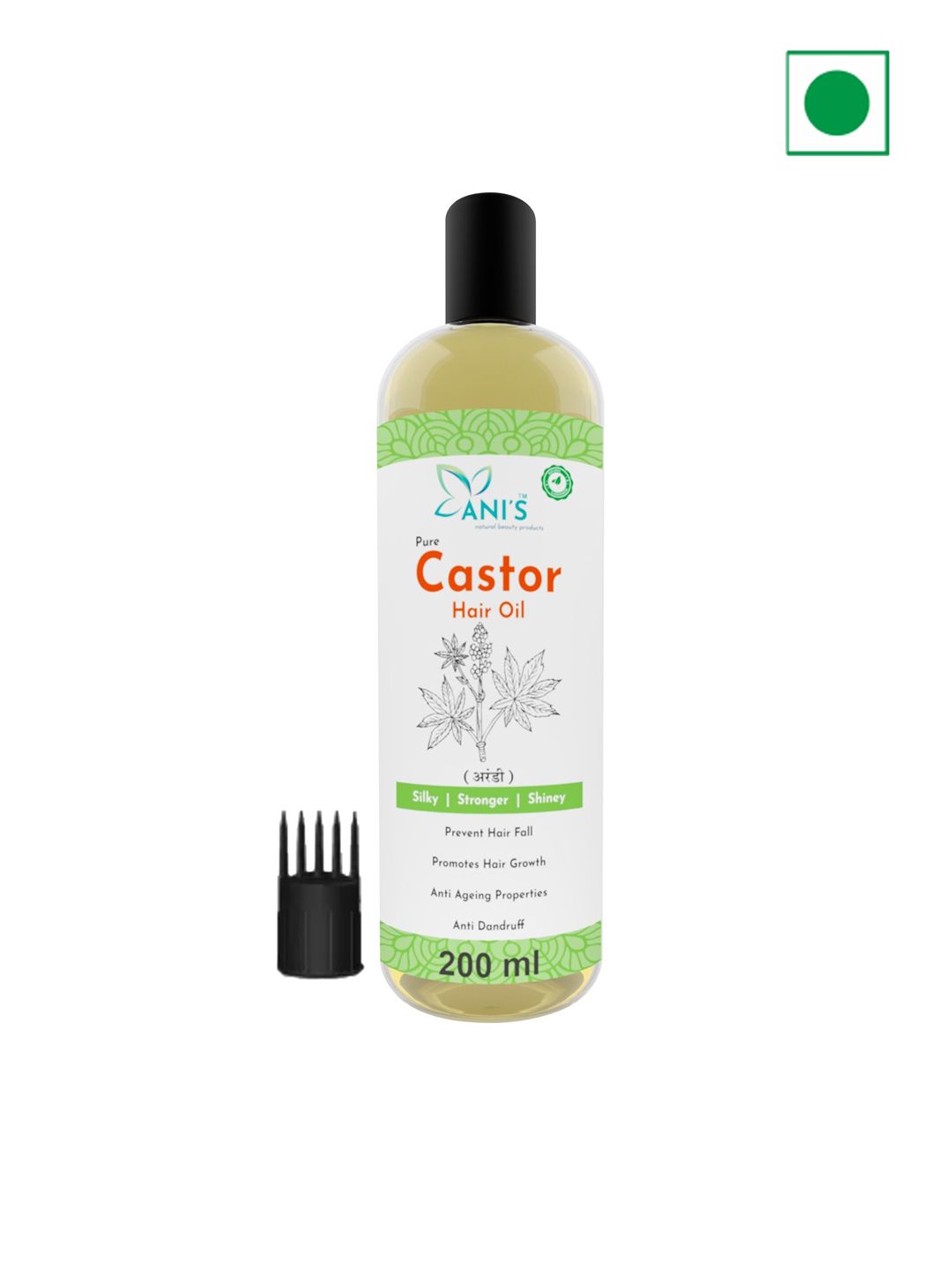 ANI'S Pure Castor Hair Oil - 200ml