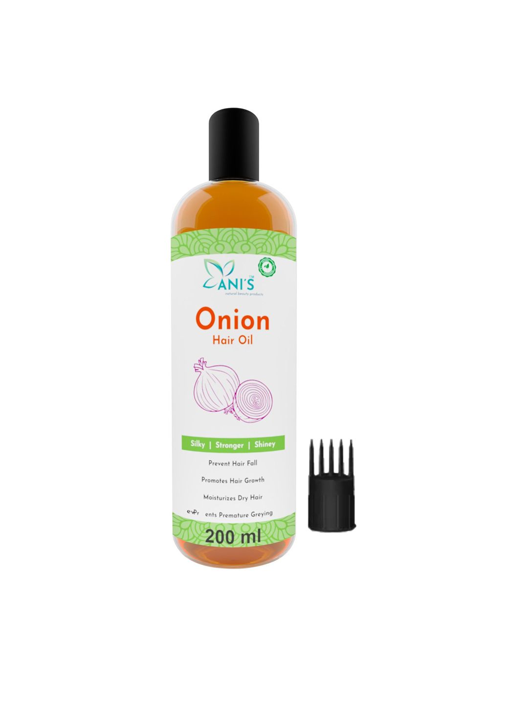 ANI'S Onion Hair Oil For Strong & Silky Hairs - 200ml