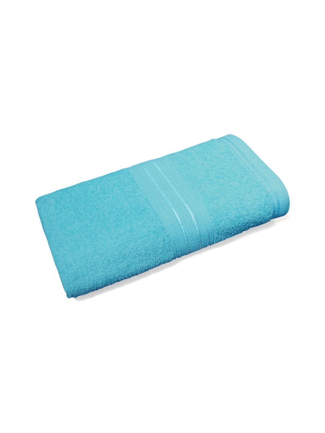 Dreamscape Turquoise Blue 1 Cotton 500 GSM Bath Towel