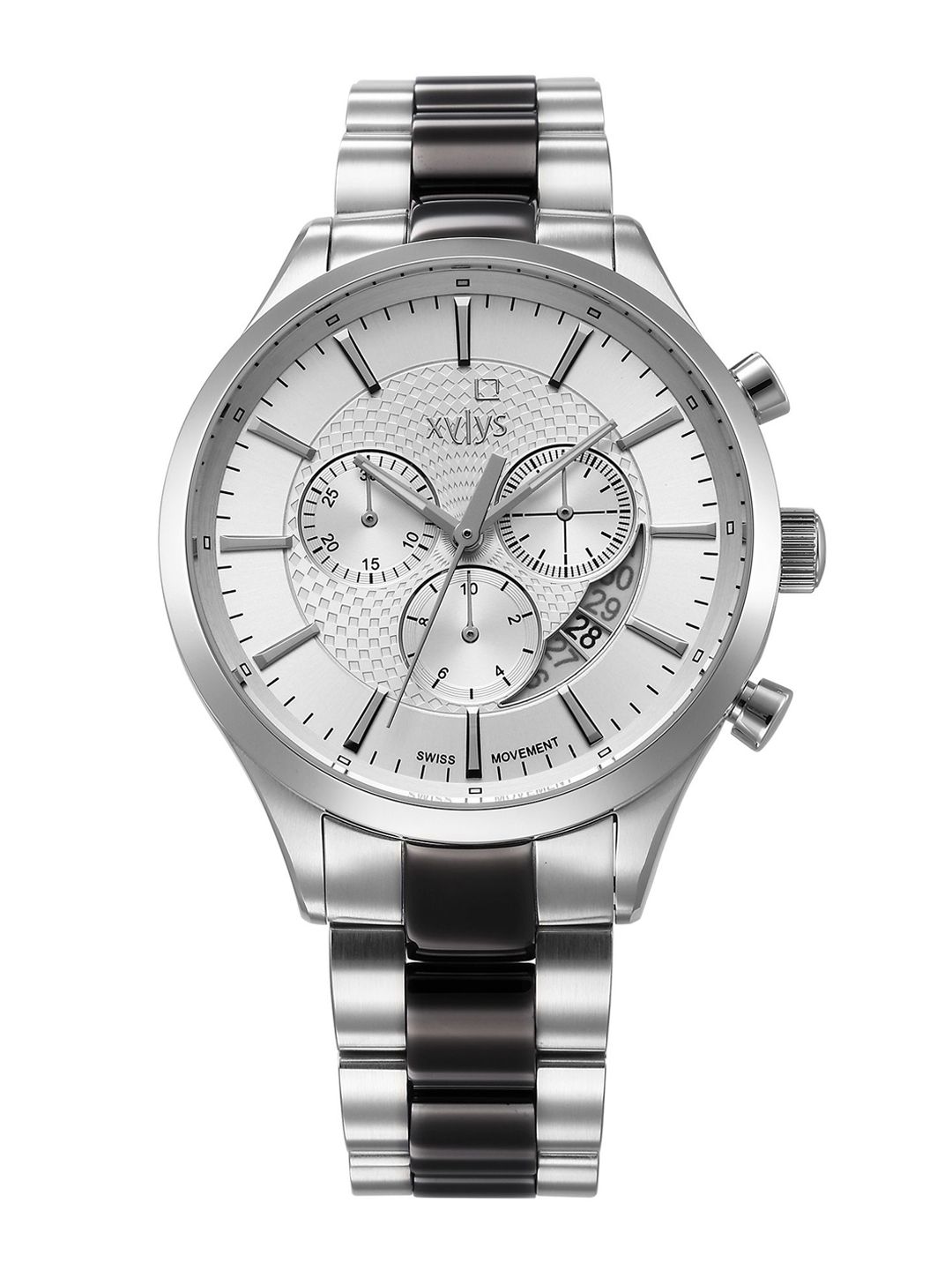 Buy Xylys Men Triumph Swiss Chronograph Stainless Steel White Dial