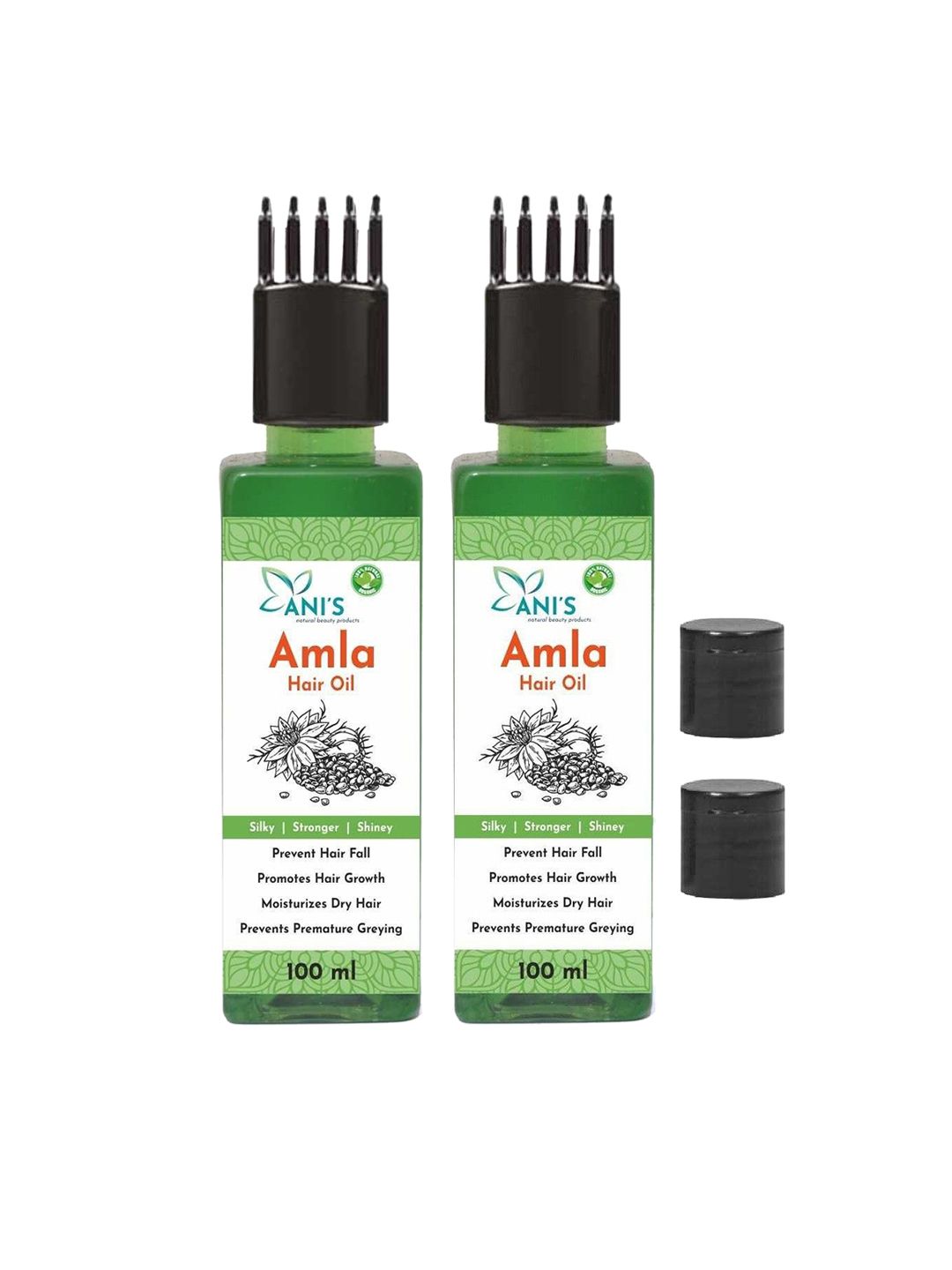 ANI'S Set Of 2 Amla Hair Oil For Strong & Silky Hairs - 100ml Each