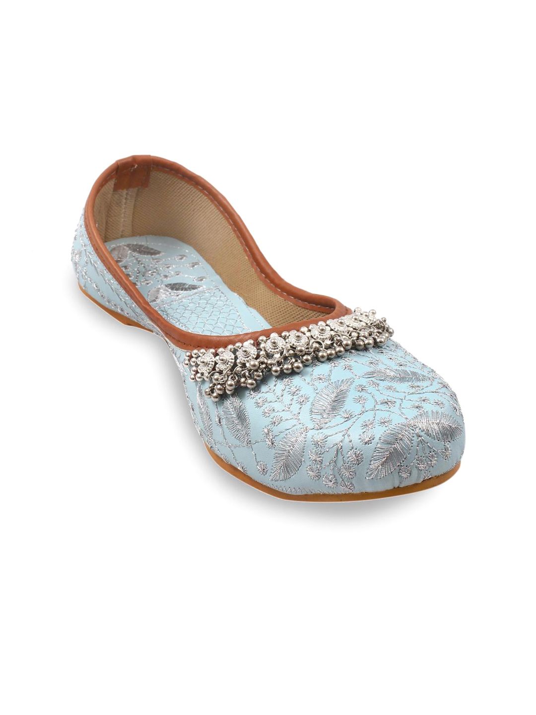 Apratim Women Embellished Party Ballerinas Flats