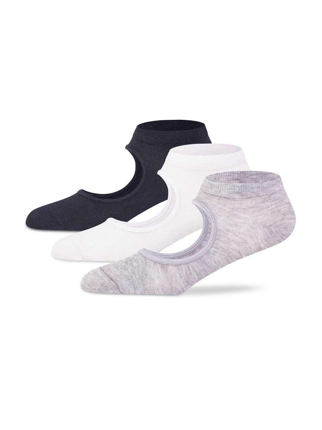 HRX by Hrithik Roshan Pack Of 3 Women Ankle Length Anti-Skid Yoga Socks