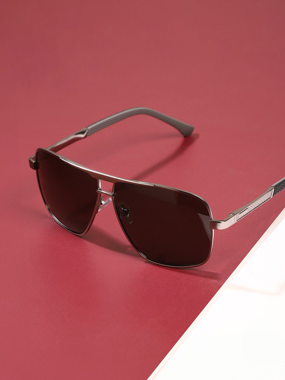 French Accent Men Aviator Sunglasses with Polarised Lens AW24_FASG1045