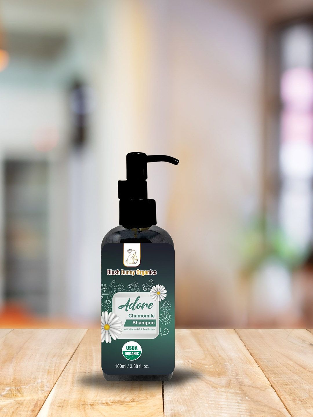Blush Bunny Organics Adore Chamomile Shampoo With Vitamin B5 & Pea Protein Shampoo- 250ml