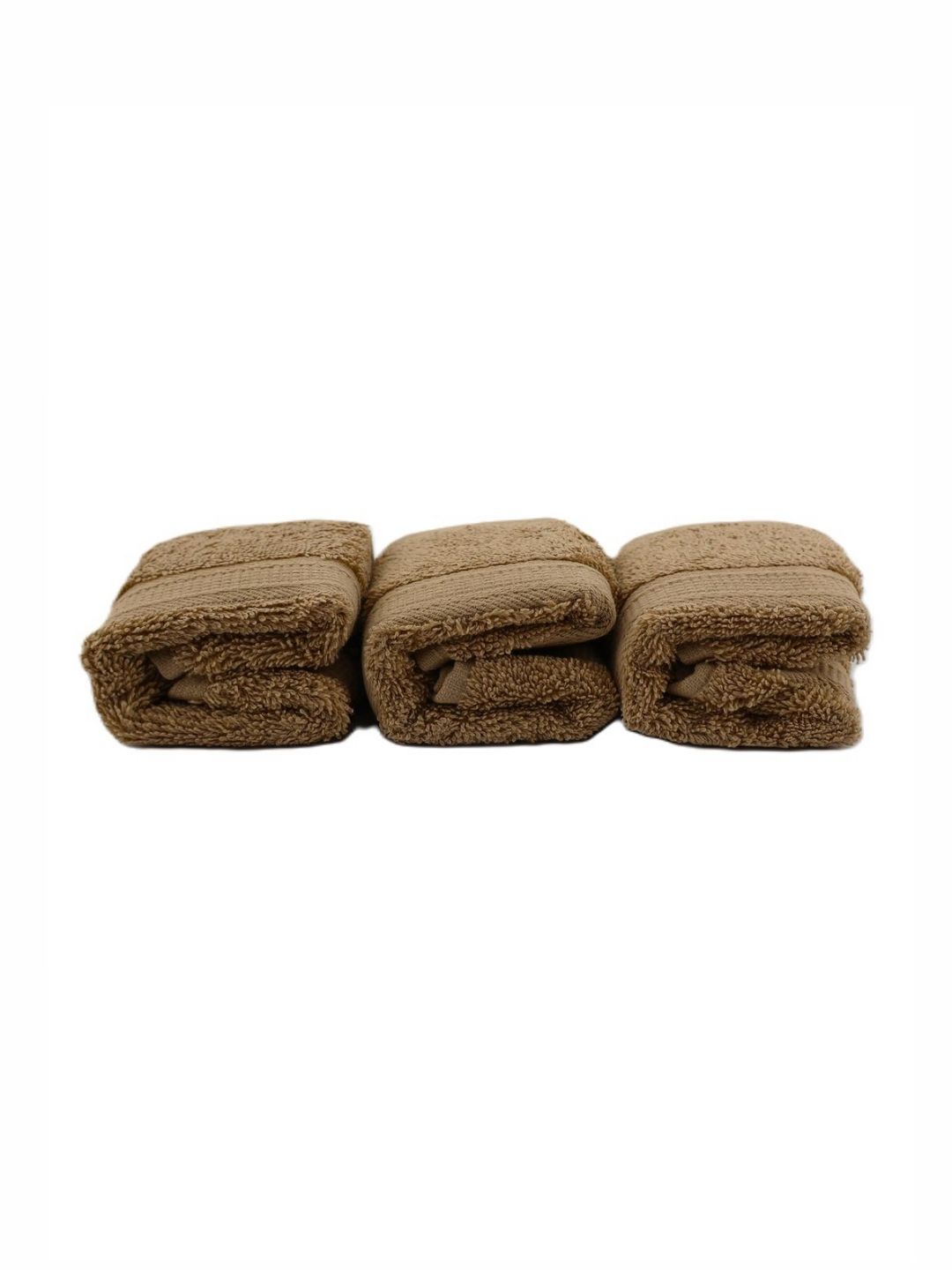 BOMBAY DYEING Santino Brown 3 Pieces Pure Cotton 550 GSM Face Towel