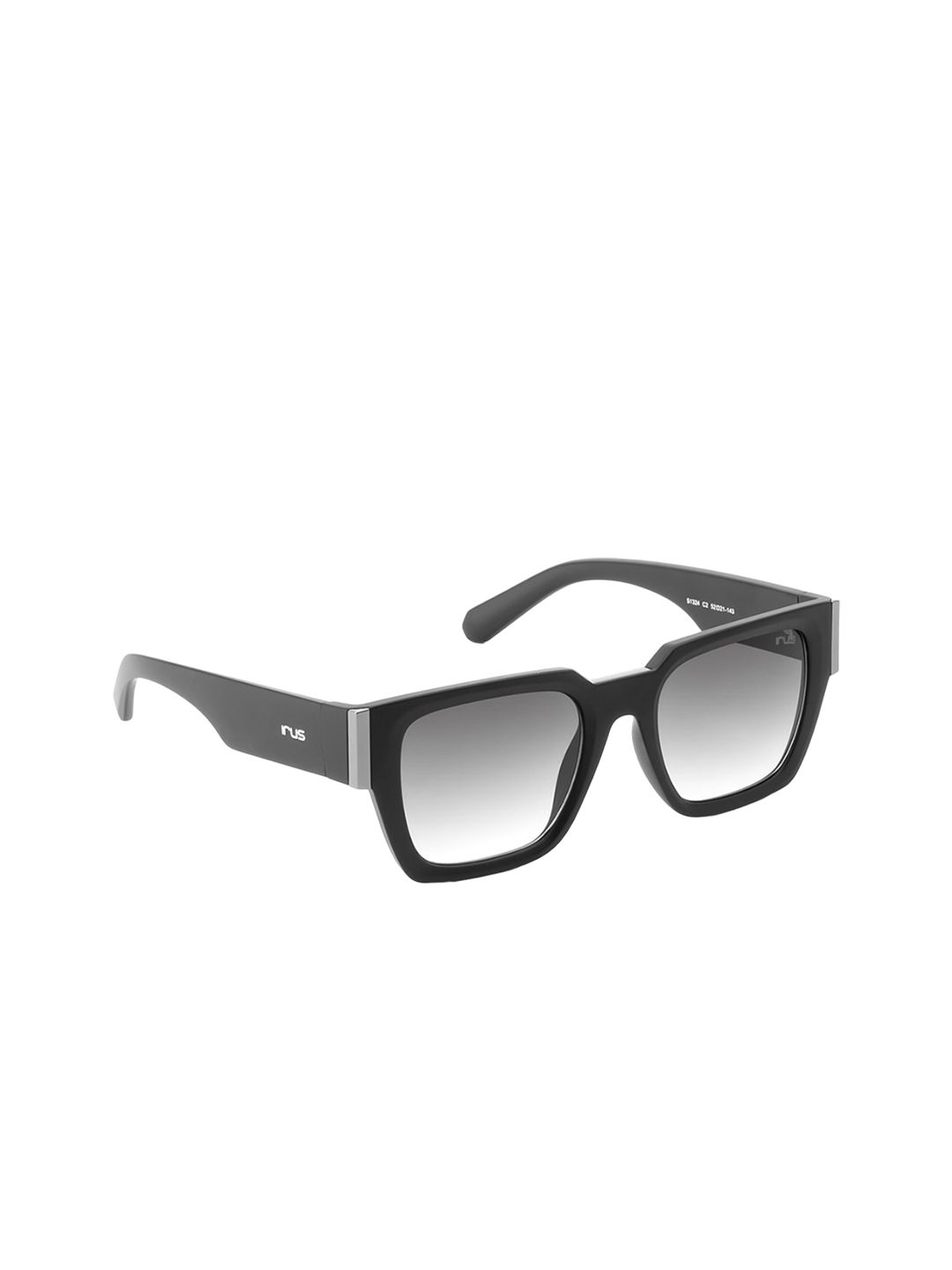 IRUS by IDEE Men Square Sunglasses with UV Protected Lens IRS1324C2SG