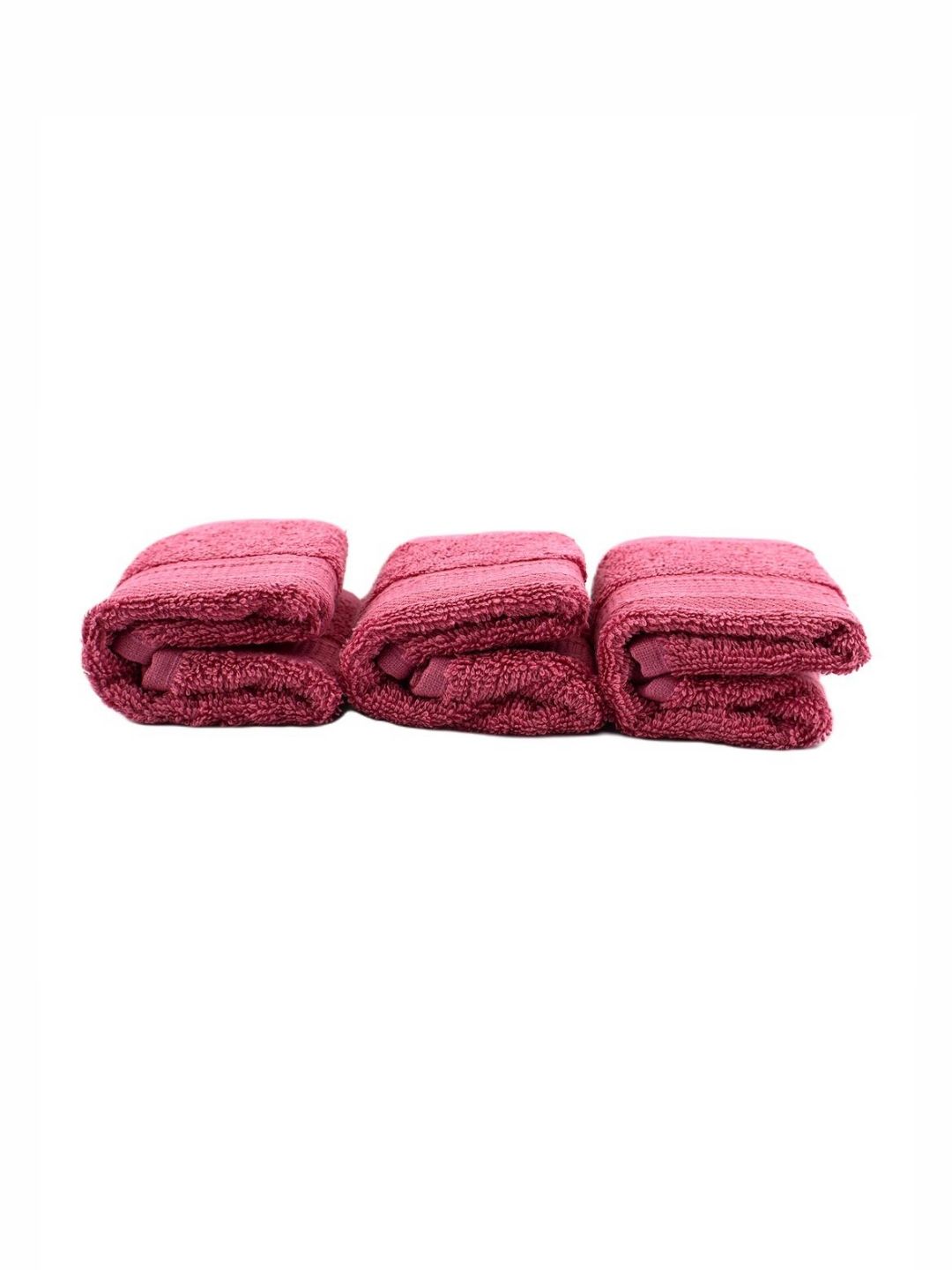 BOMBAY DYEING Santino Rose Colored 3 Pieces 550 GSM Face Towel